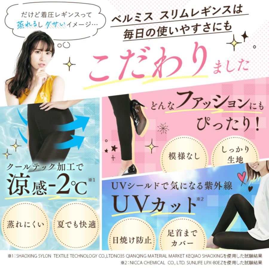 BELMISE（ベルミス） 公式 スリムレギンス 着圧レギンス 着圧スパッツ