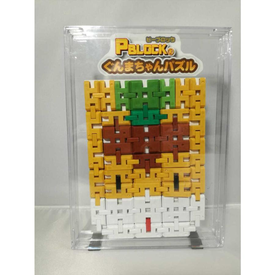 ピーブロック「ぐんまちゃんパズル」マスコット 公認 平面と立体