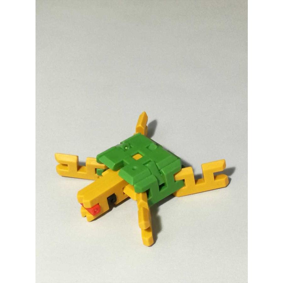 ピーブロック「ぐんまちゃんパズル」マスコット　公認　平面と立体 |  | 06