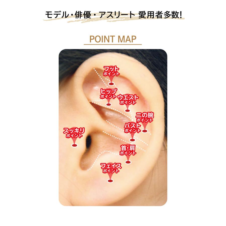 耳つぼシール 5枚入り Amazon.co.jp: 耳つぼシール 5シート100粒 肌色シール チタン粒