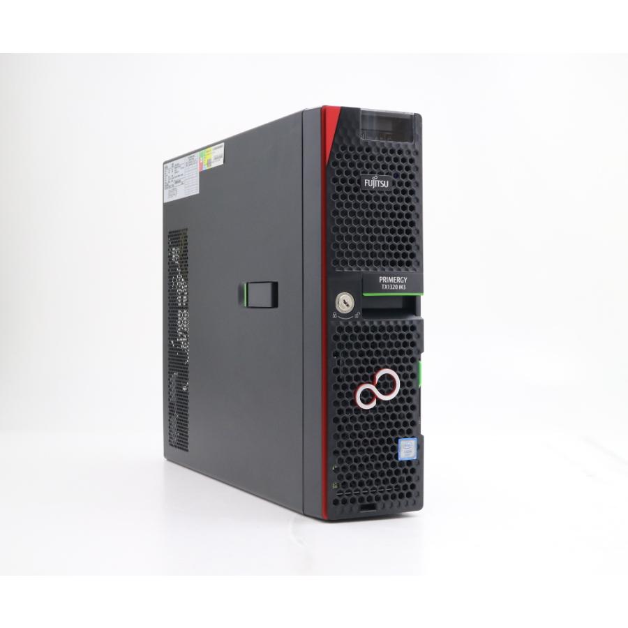 富士通（FUJITSU） 【Win2016Sever】 PRIMERGY TX1320 M4 (Xeon E-2124