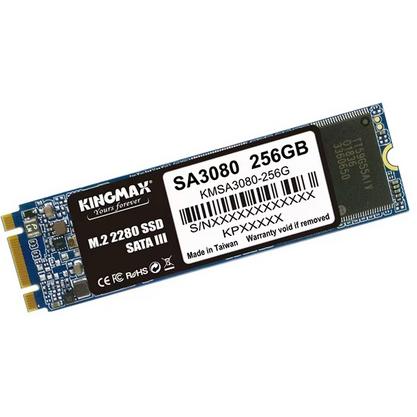 【最安挑戦】 KMSA3080-256G KINGMAX 256GB M.2 2280 SATA III SSD 読込540MB/s 書込450MB/s 新品 バルク（Yahoo!・PCアクロス）