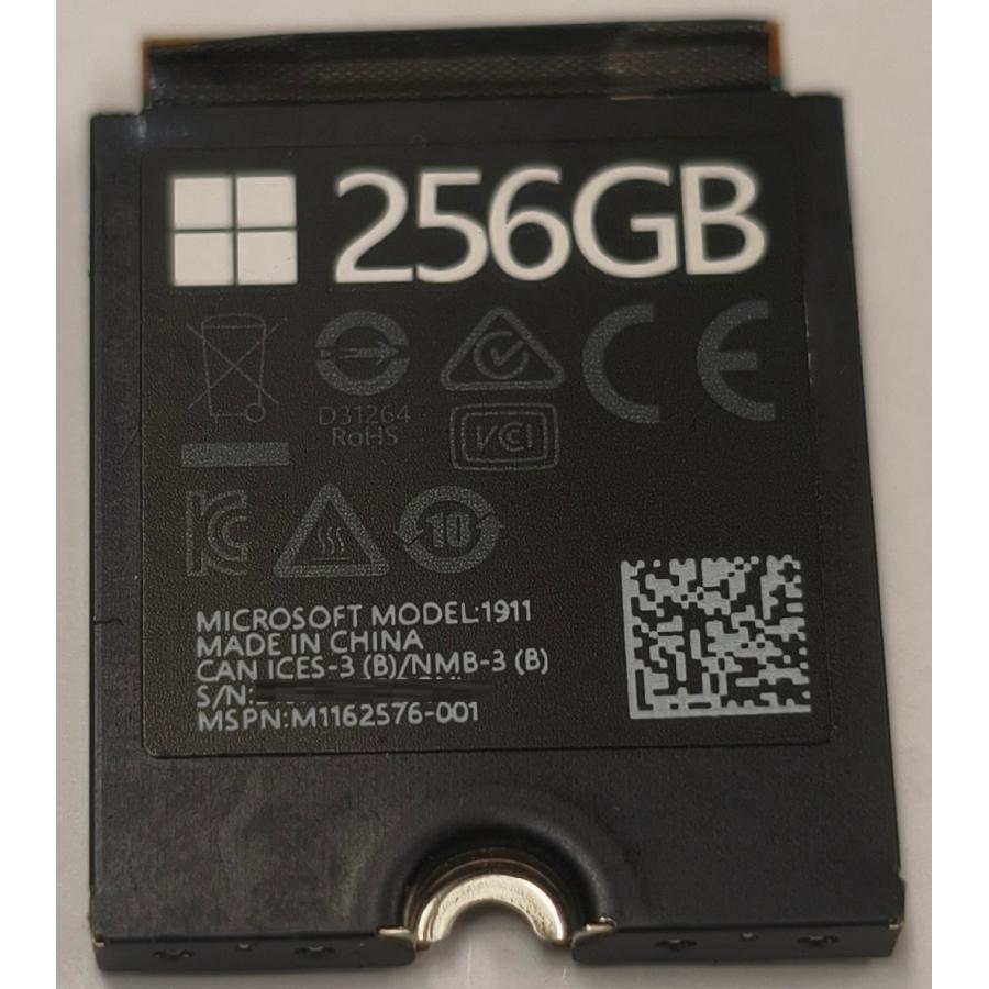 Surface 【Microsoft純正】 256GB M.2 NVMe SSD 2230サイズ Model