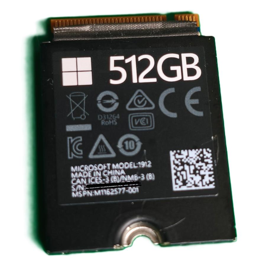 512GB SSD nmve 2230 surface可 microsoft純正 S62ecf4be1baa40a0b4b47041029b8