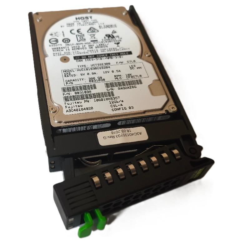PRIMERGY 【エンタープライズ向け高速HDD】HGST HUC101830CSS204