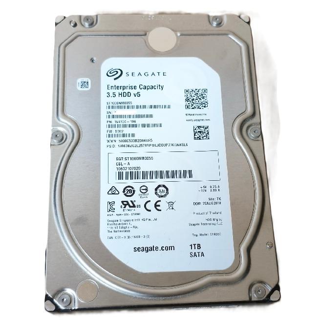 Exos 【エンタープライズ向け高耐久HDD】 Seagate ST1000NM0055 / 容量