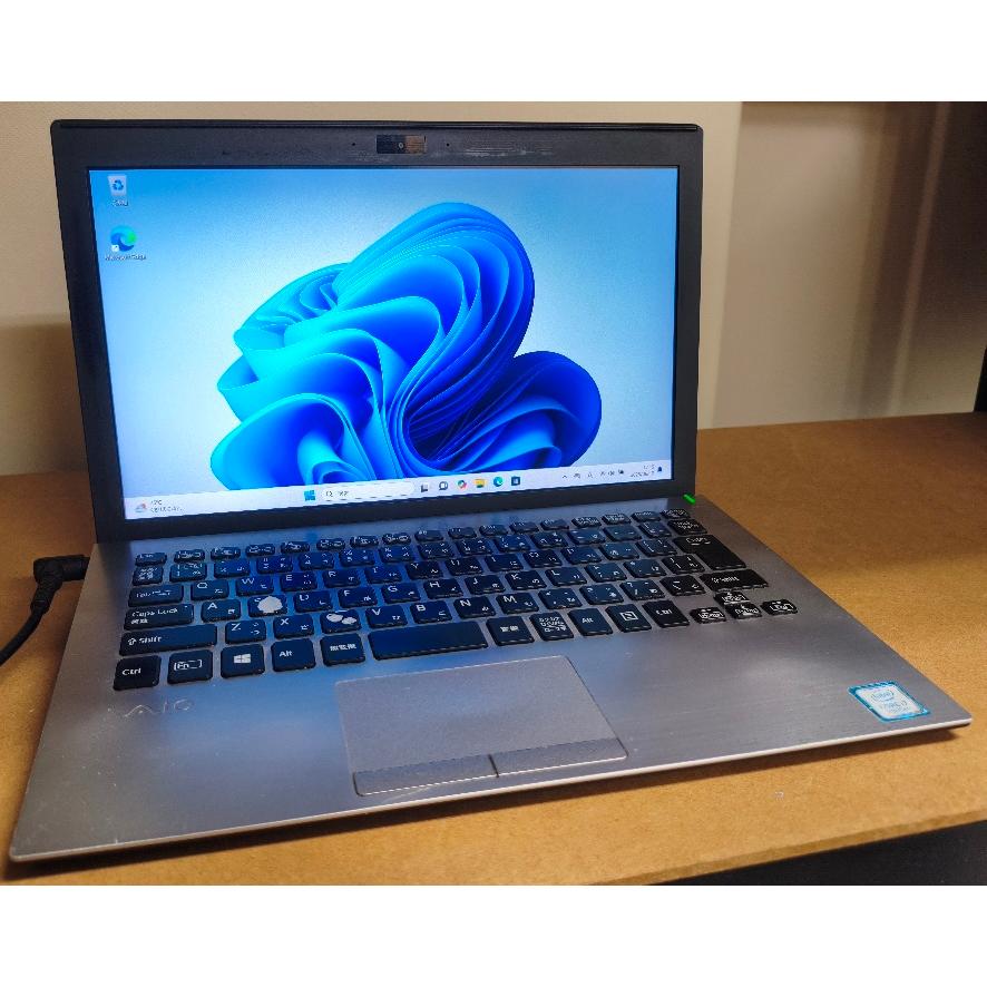 【美品】VAIO　VJPG11C12N corei7 16GB SSD512 ノートパソコン VAIO VJPJ11C12N Core i7 8565U 1.8GHz/16GB