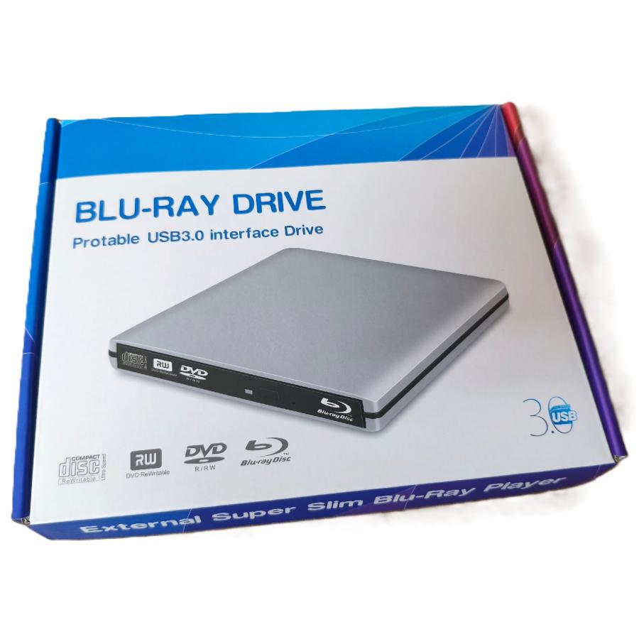 TM-PB001-S External Super Slim Blu-Ray Protable Case USB3.0