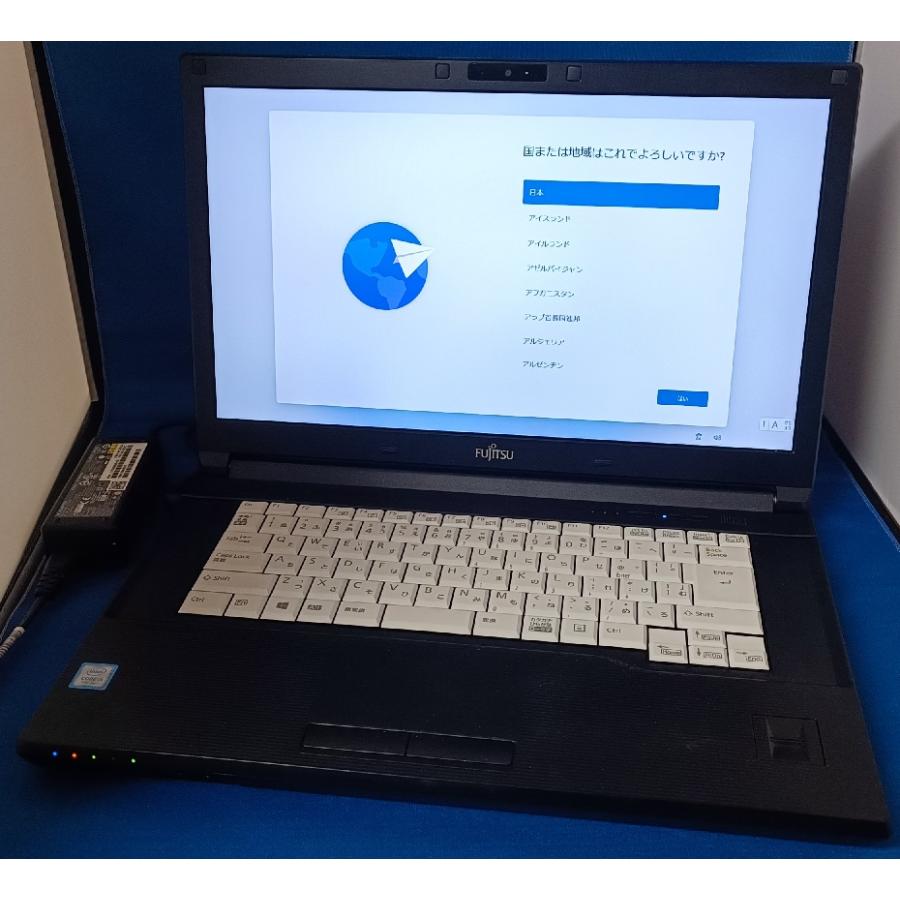 LIFEBOOK A 【美品】 A577/S Core i5-7200U 4GBメモリ 128GB 高速SSD