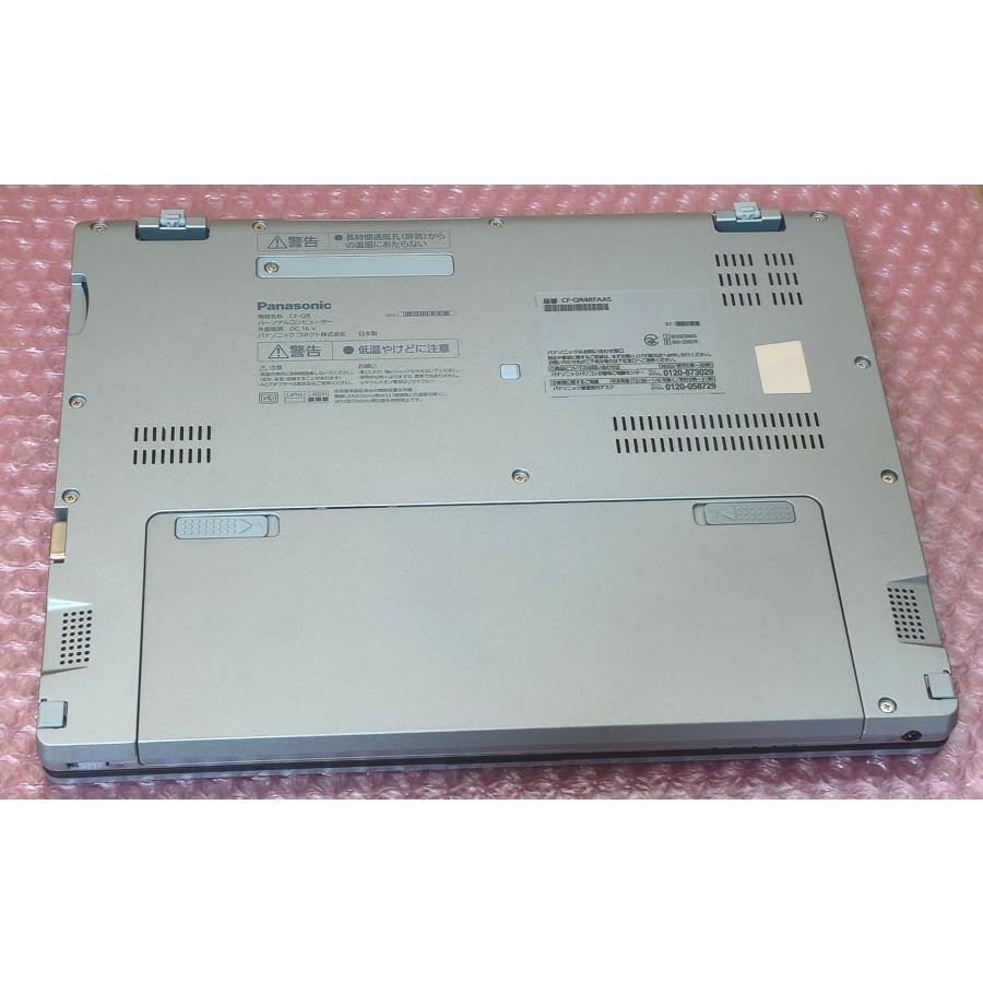 【美品】Panasonic Let's CF-QR4RFAAS SIM カームグレイ i5-1345U 16GB 256GB SSD 12.4型 1920x1280 タッチ [1390H]の画像