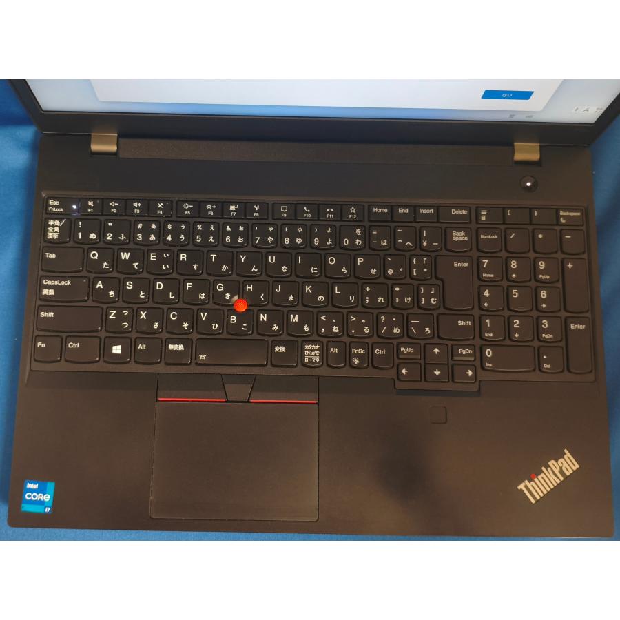 ThinkPad P 【美品】Lenovo P15V Gen2i Core i7-11800H 16GBメモリ
