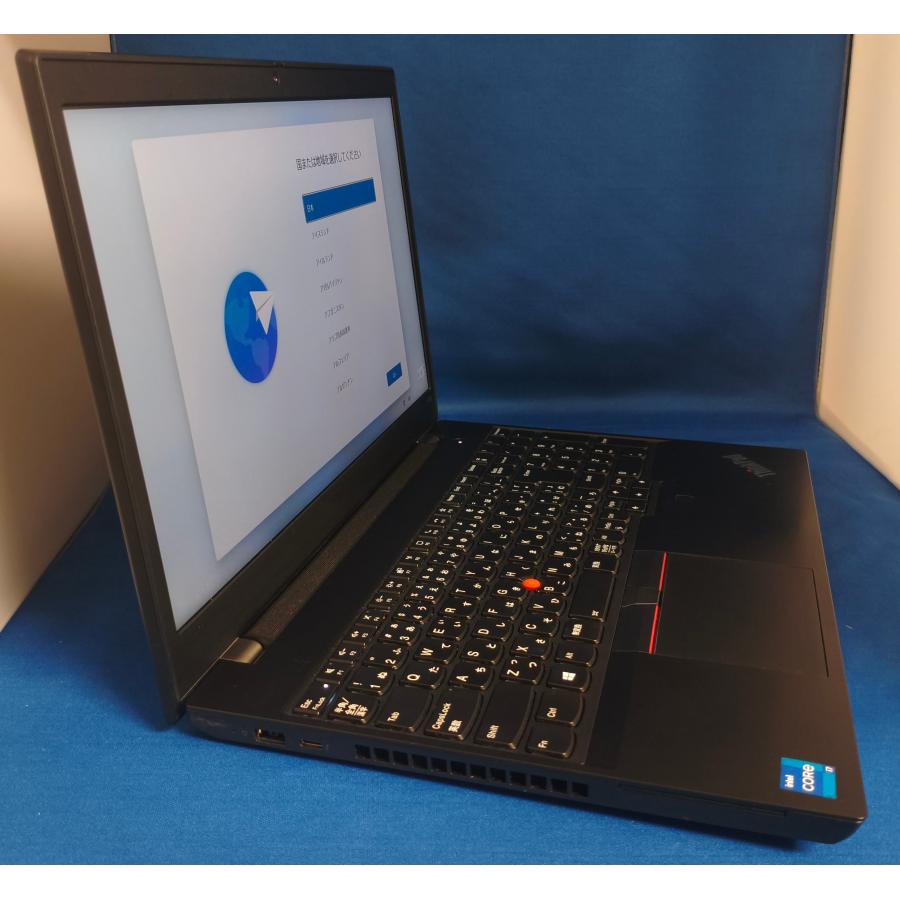 ThinkPad P 【美品】Lenovo P15V Gen2i Core i7-11800H 16GBメモリ