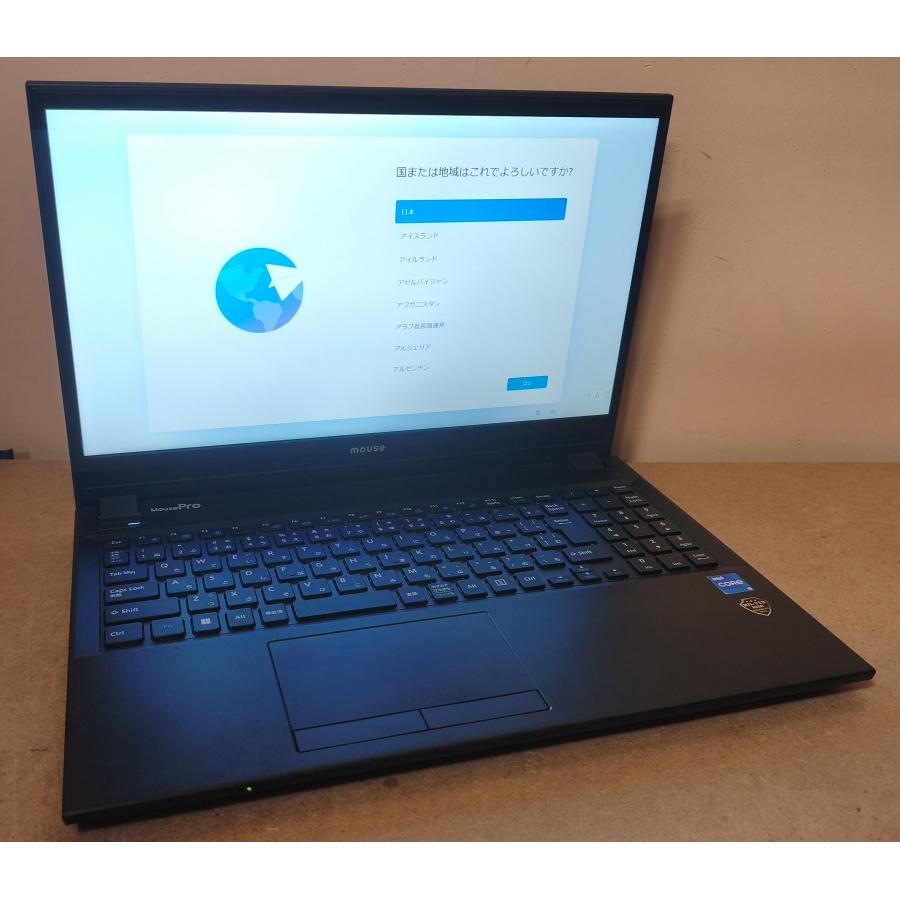 極美品 MousePro 爆速 第11世代i7搭載 メモリ32GB SSD1TB MousePro 【美品】Mouse MPro-NB541HW11 i3-1135G7 8GB メモリ 256GB M