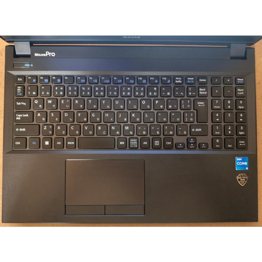 【美品】Mouse MPro-NB541HW11 i3-1135G7 大容量16GBメモリ＆2TB SSD BD書込ドライブ フルHD Win11Pro 安心リカバリメディア付♪の画像