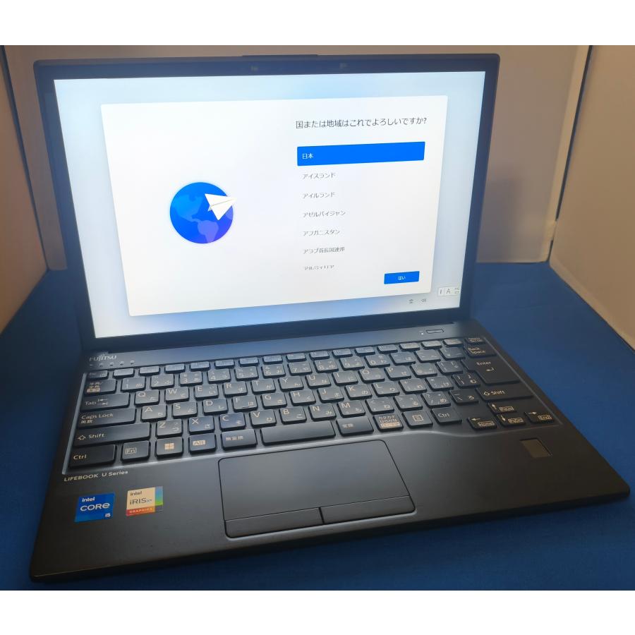 LIFEBOOK U 第13世代 U9313/N FMVU66081 Core i5-1345U 8GBメモリ