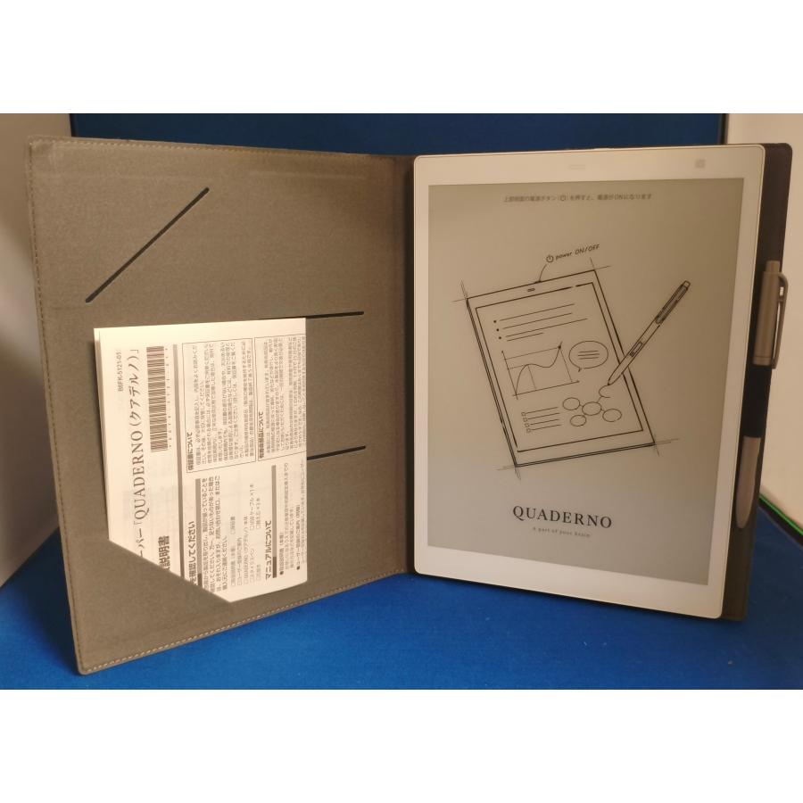 【美品】富士通 QUADERNO A5 (Gen.2) 純正ペン・専用ケース付き 富士通（FUJITSU） 【美品】 クアデルノ QUADERNO A5 FMVDP51 Gen.2