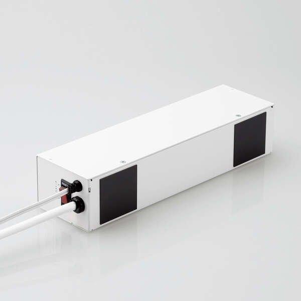 ELECOM（エレコム） 【10個セット】 4口タップ 2P抜け止め 3m 輪番機能 