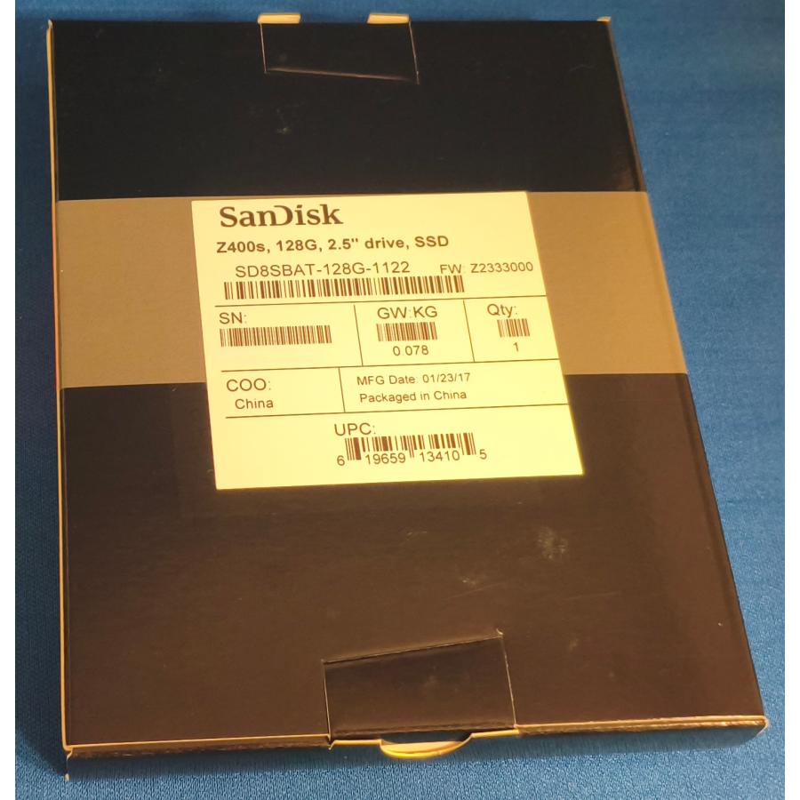 SanDisk（サンディスク） 【新品】 SanDisk 2.5インチ SSD Z400s