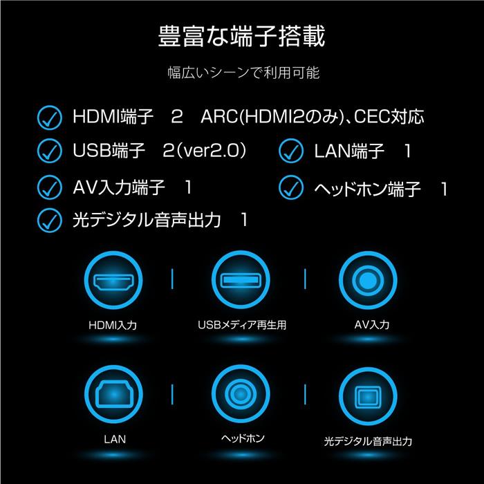 WIS（ウィズ） WIS ASTEX チューナーレステレビ 32インチgoogle