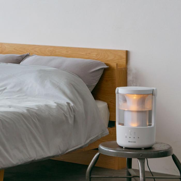 RHYTHM リズム 超音波式 加湿器 2L MIST250 ライトグレー 9YYA64RH08