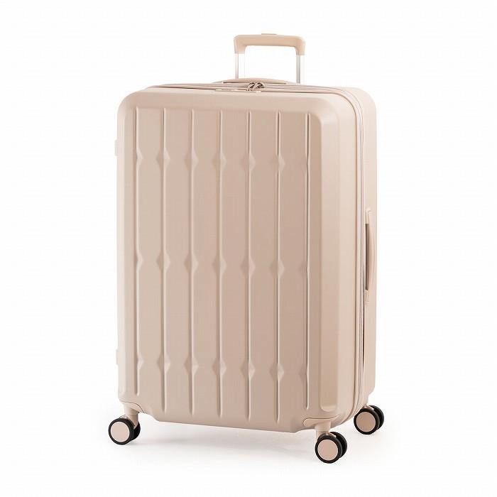 A.L.I ハードキャリーケース DrinkHolder and Suspension 7〜9泊 99L＋13L ALI-6030SD-28W-LT ラテ アジア・ラゲージ スーツケース ジッパータイプ ドリンクホルダー付き 拡張ファスナー機能 アジア・ラゲージ A.L.I ハードキャリーケース DrinkHolder and