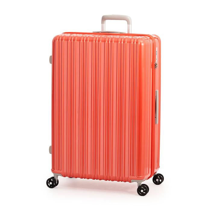 A.L.I ハードキャリーケース Magica Louis ZIPPER 8〜10泊 96L ALI-6688-28-POR パパイヤオレンジ アジア・ラゲージ スーツケース マジカルイス・ジッパー 超軽量 手荷物預け無料最大サイズ アジア・ラゲージ A.L.I ハードキャリーケース Magica Louis ZIPPER 8