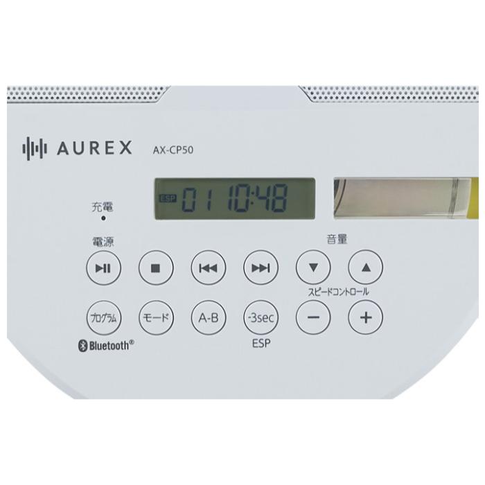 TOSHIBA（東芝） ポータブルCDプレーヤー スピーカー搭載 AUREX CD窓