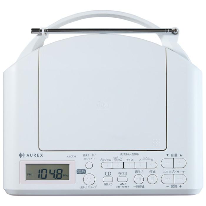 東芝 CDラジオ AUREX 声くっきり機能搭載 語学学習 AX-CR30-P ピンク_3