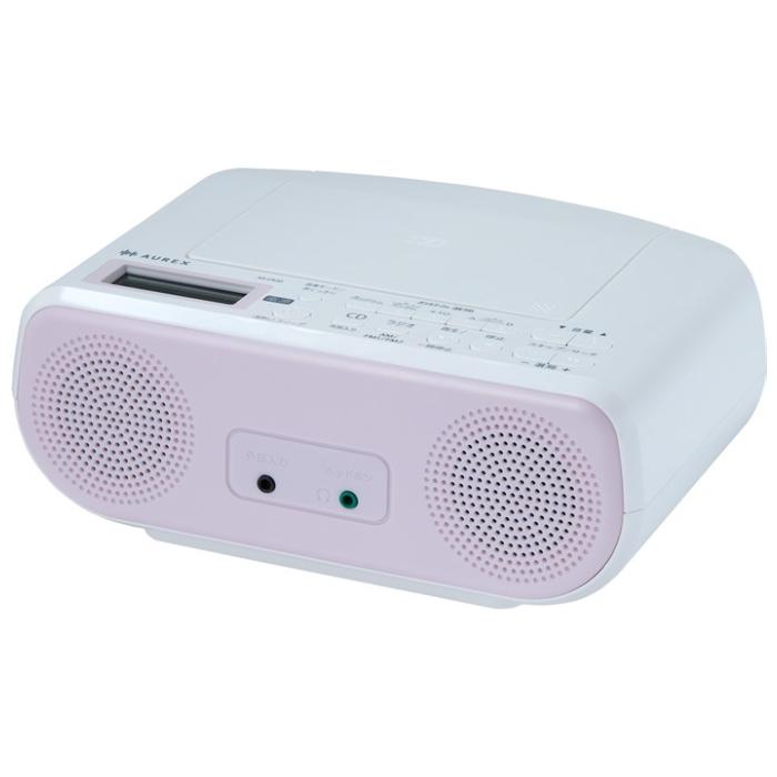 東芝 CDラジオ AUREX 声くっきり機能搭載 語学学習 AX-CR30-P ピンク_4