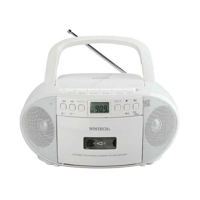 WINTECH（ウィンテック） WINTECH CDプレーヤー CDラジカセ ACコード式