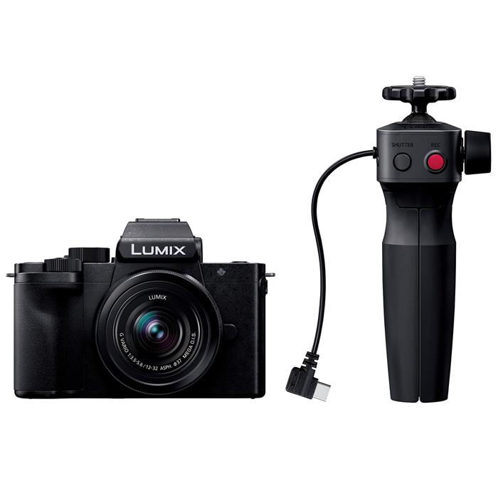 LUMIX DC-G100D ミラーレスカメラ 本体　トライポッドグリップ付き LUMIX Gシリーズ パナソニック ミラーレス一眼カメラ ルミックス G100D