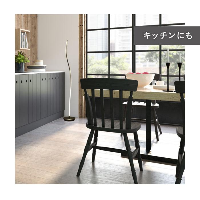 7Life スムースフロアランプ リモコン付 DH-L1005-A-BK ブラック 調光調色 照明 星岡商事_8