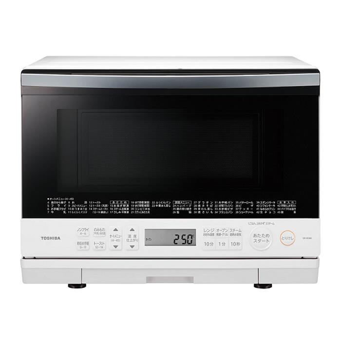 東芝 オーブンレンジ 過熱水蒸気 石窯ドーム 26L ER-XD80(配送無料) TOSHIBA（東芝） 26L 過熱水蒸気オーブンレンジ 石窯ドーム ER-XD80-W