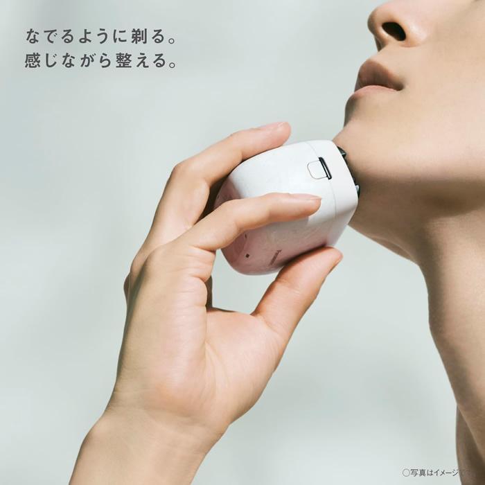 パナソニック リニアシェーバー ラムダッシュ パームイン 5枚刃 ES-PV6A-W マーブルホワイト Panasonicの画像