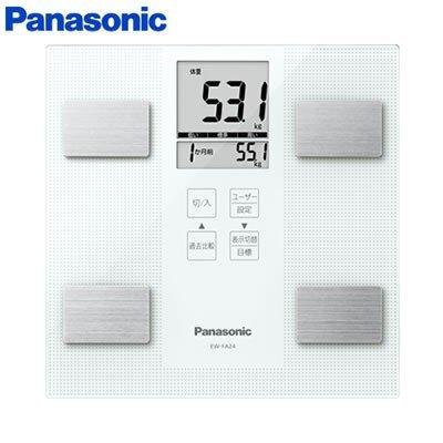 健康管理・計測計 Panasonic EW-FA24-W Panasonic（パナソニック） 体組成バランス計 EW-FA24-W ホワイト : PC