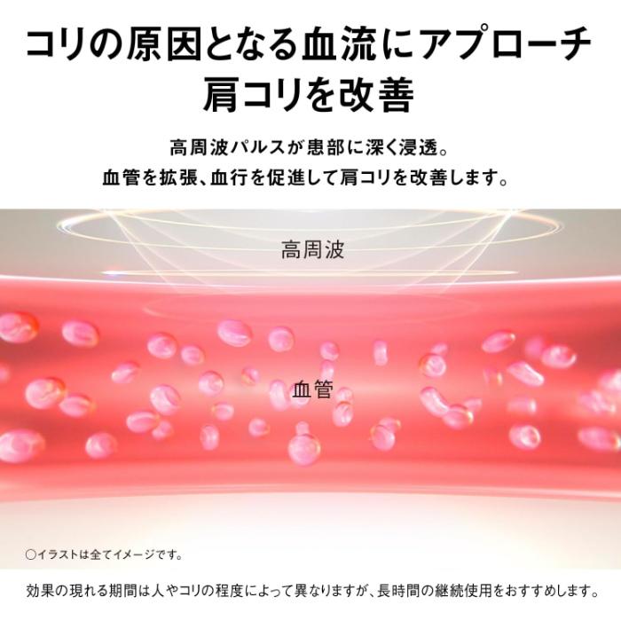 パナソニック 高周波治療器 コリコランループ EW-RA520-K ブラックの画像