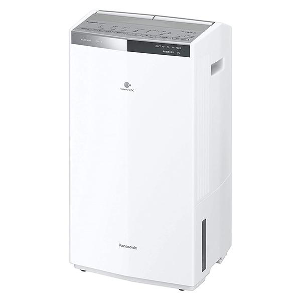 公式の店舗 衣類乾燥除湿機 ハイブリッド方式 パナソニック 送料無料 代引き手数料無料 延長保証申込可 ナノイーx 鉄筋38畳 木造19畳 プラチナシルバー F Yhux0 S ツインルーバー 除湿機