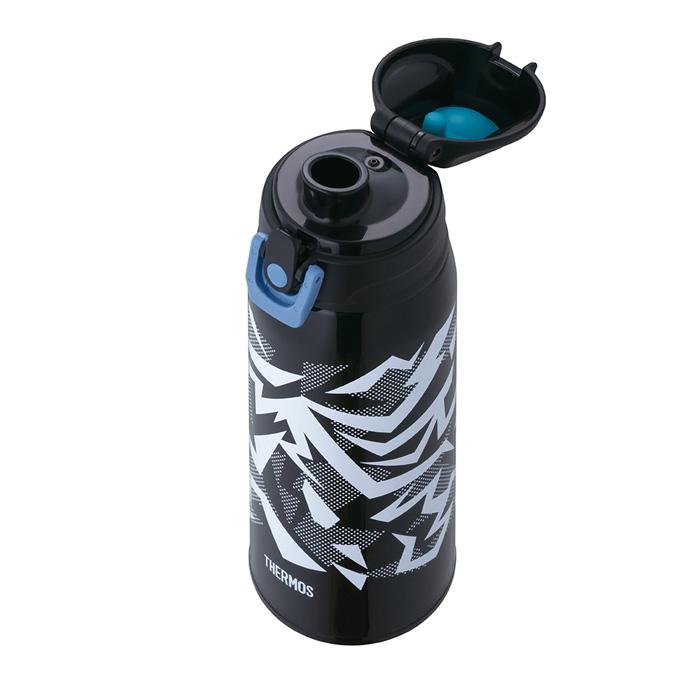 THERMOS（サーモス） 真空断熱2ウェイボトル 800ml ブラックイエロー