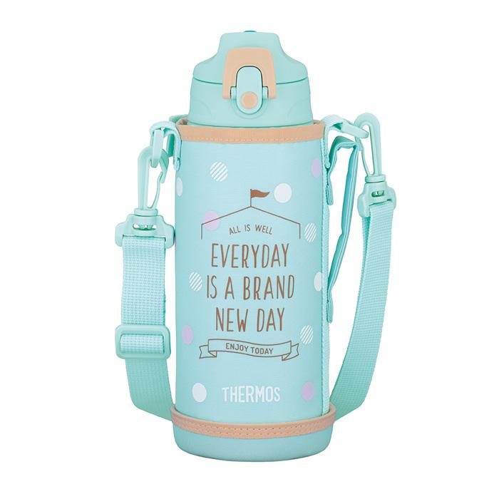 THERMOS（サーモス） 真空断熱2ウェイボトル 800ml ミントベージュ FJJ
