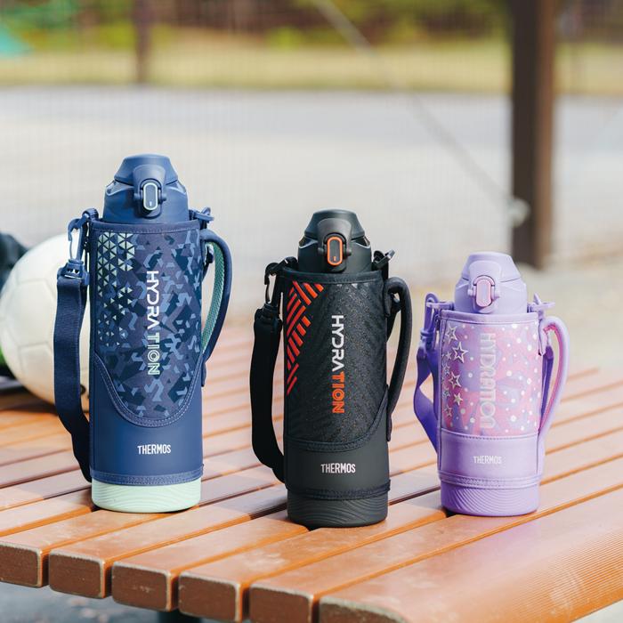 THERMOS（サーモス） 1L 真空断熱スポーツボトル FJS-1000F-BKOR