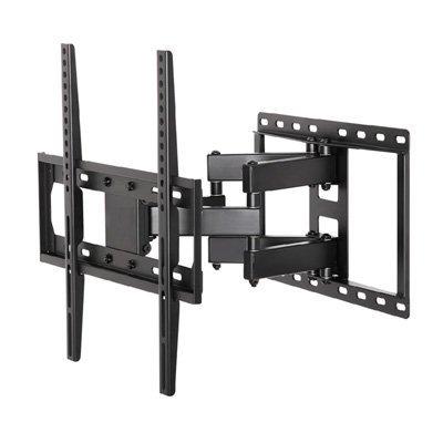 朝日木材加工 テレビ壁掛金具 26〜55V型推奨 WALL FIT MOUNT フルモーションタイプ FLM-002-BK BLACK