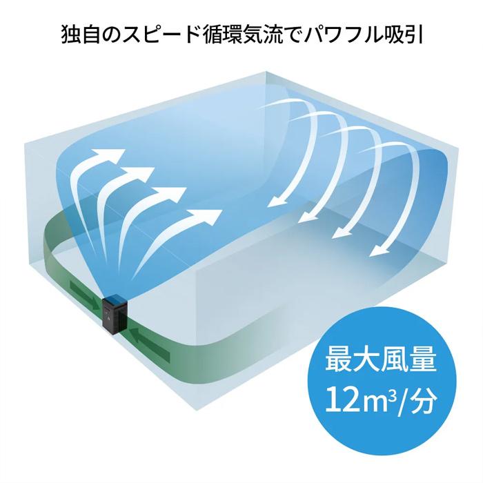 シャープ 空気清浄機 プラズマクラスター25000 空清〜53畳 FP-S120-T ブラウン系 花粉対策｜pc-akindo-y｜06