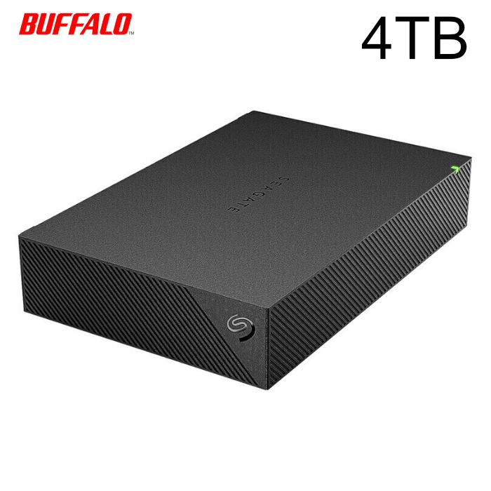 中古⭐︎BUFFALO 外付けHDD 4TB BUFFALO（バッファロー） 外付けHDD 4TB USB3.2 Gen1 対応 Seagate