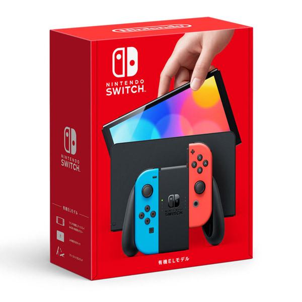 【新品】 任天堂 ニンテンドースイッチ 有機ELモデル Nintendo Switch 本体 HEG-S-KABAA Joy-Con（L）ネオンブルー/（R）ネオンレッド 2021年10月発売モデル