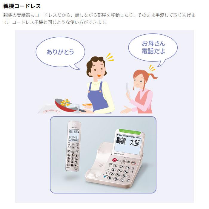 SHARP シャープ 電話機 親機コードレスモデル JD-AT96 受話子機 SHARP シャープ 電話機 親機コードレスモデル JD-AT96 受話子機
