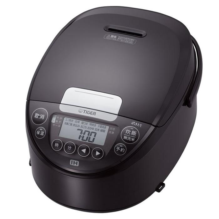 TIGER - JPW-D100-T IHジャー炊飯器 炊きたて 5.5合 タイガー ブラウン 炊きたて タイガー 5.5合炊き IHジャー炊飯器 JPW-D100-T
