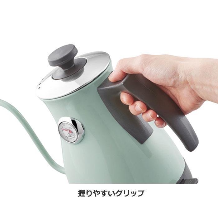 LADONNA（ラドンナ） Toffy トフィー 温度計付き 電気ケトル 1L K-KT3