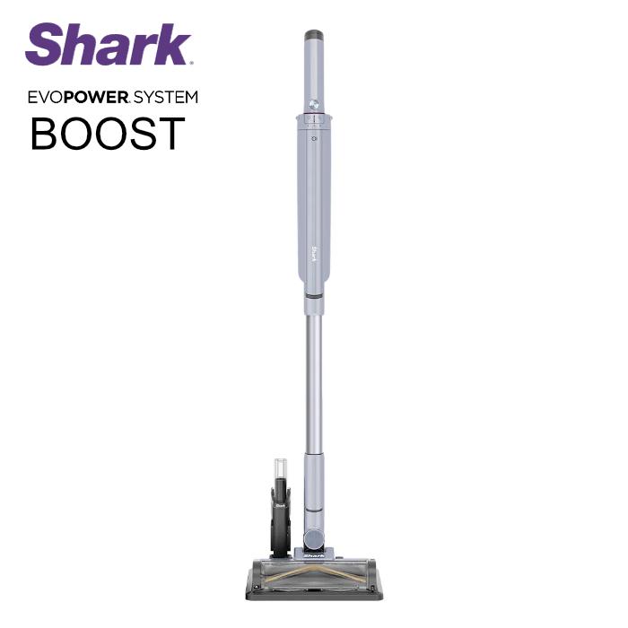 シャーク 掃除機 コードレススティッククリーナー Shark EVOPOWER SYSTEM BOOST 充電ドック付き LC602JGY ウィンターフォグ | Shark