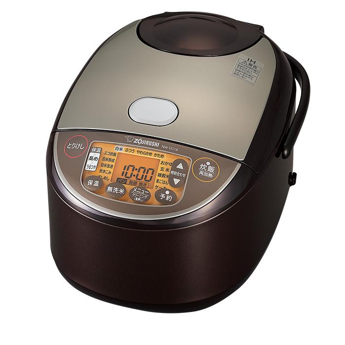 新品　ZOJIRUSHI NW-VC18-TA IH炊飯1升炊 象印（ZOJIRUSHI） 1升炊き 炊飯器 IH炊飯ジャー 極め炊き NW-VC18-TA