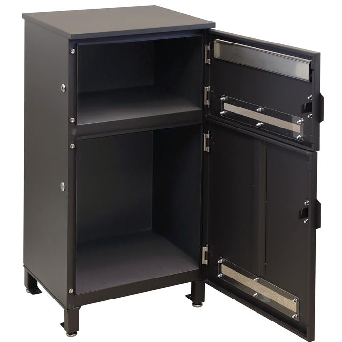 宅配ボックス付ポスト Marisa マリーザ PBX-019 ディムグレー